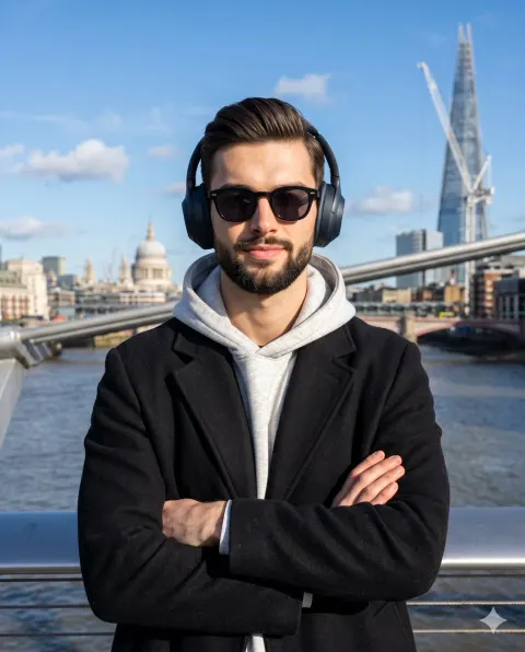 London Urban Fashion Portrait