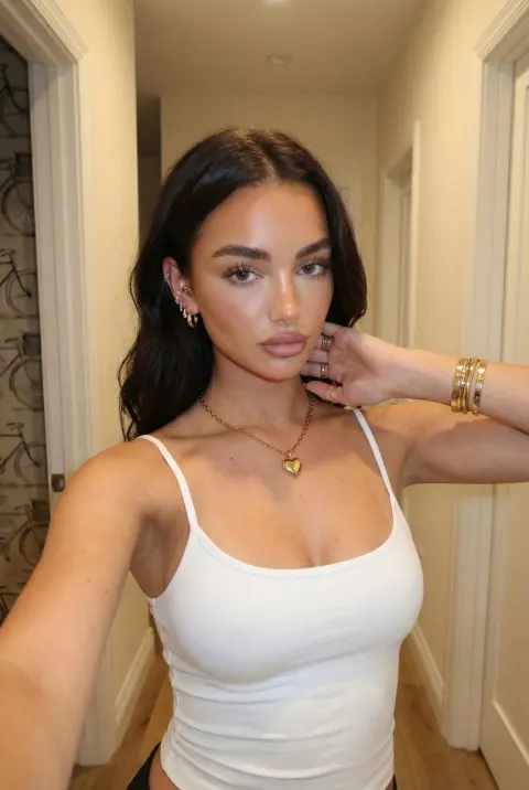 Glamorous Selfie Girl