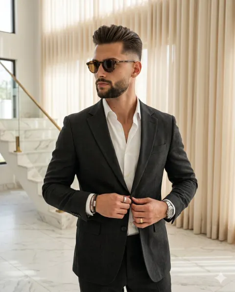 Dapper Gentleman Editorial Portrait