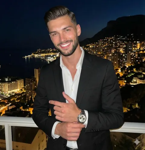Urban Gentleman Night Portrait