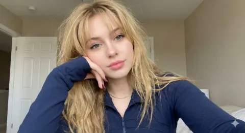 Dreamy Golden Haired Portrait