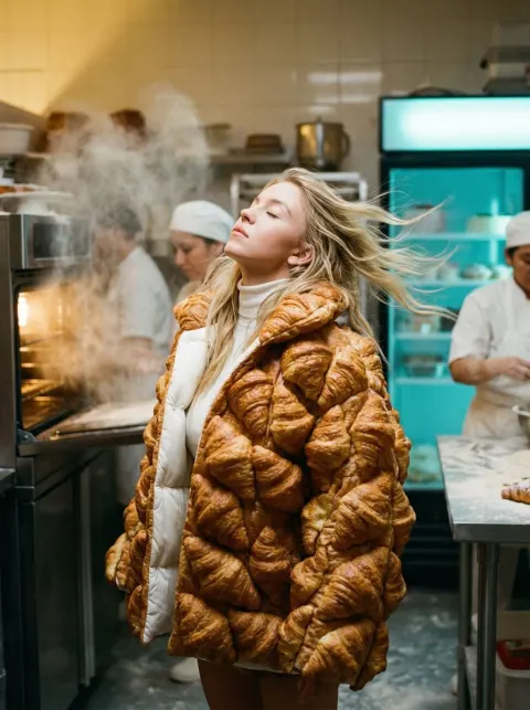 Croissant Coat Euphoria