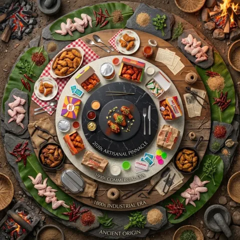 Spicy Wings Evolution Diorama