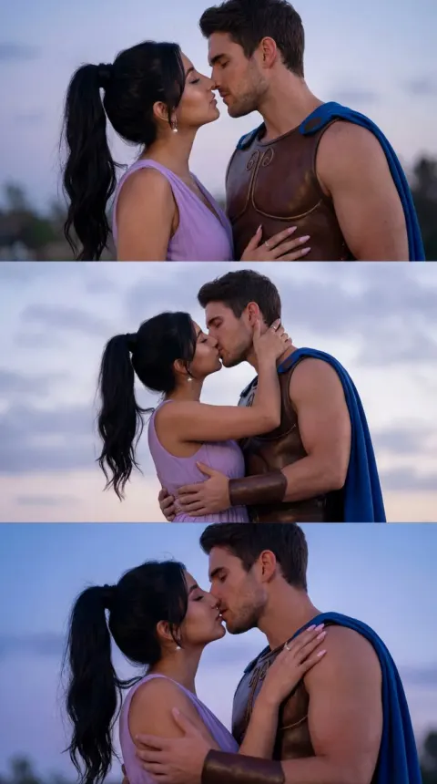 Greek Hero Twilight Kiss Cosplay