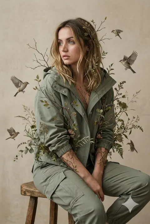 Nature Human Fusion Editorial Portrait