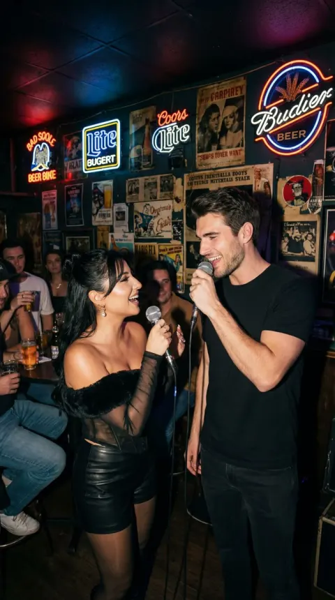 Neon Nightlife Karaoke Duet