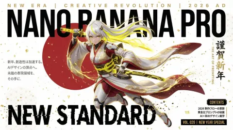 Nano Banana Pro New Year Cover