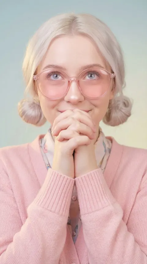 Sweet Vintage Studio Portrait
