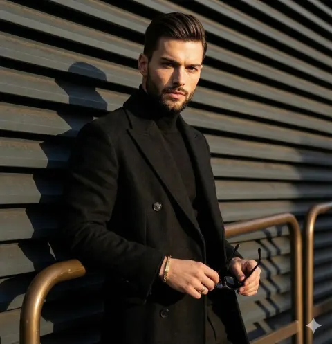 Cinematic Gentleman Portrait in Sunlight