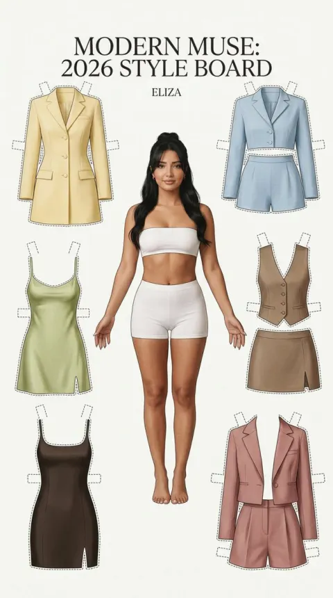 2026 Fashion Paper Doll Editorial