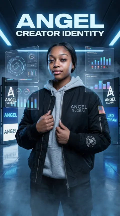 Futuristic Creator Fashion Campaign
