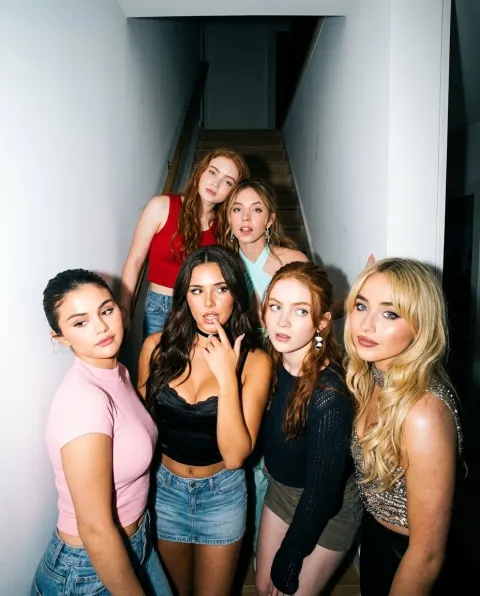 House Party Hallway Flash Portrait