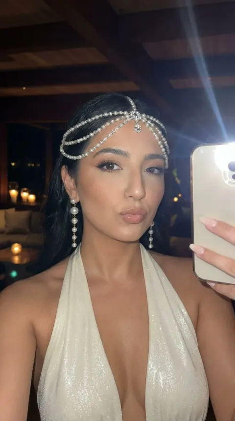 Nightlife Flash Selfie Editorial