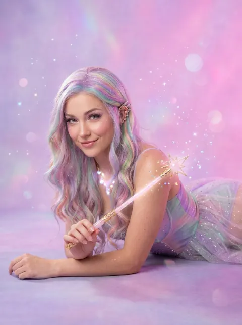 Enchanted Fairy Wand Fashion Shoot