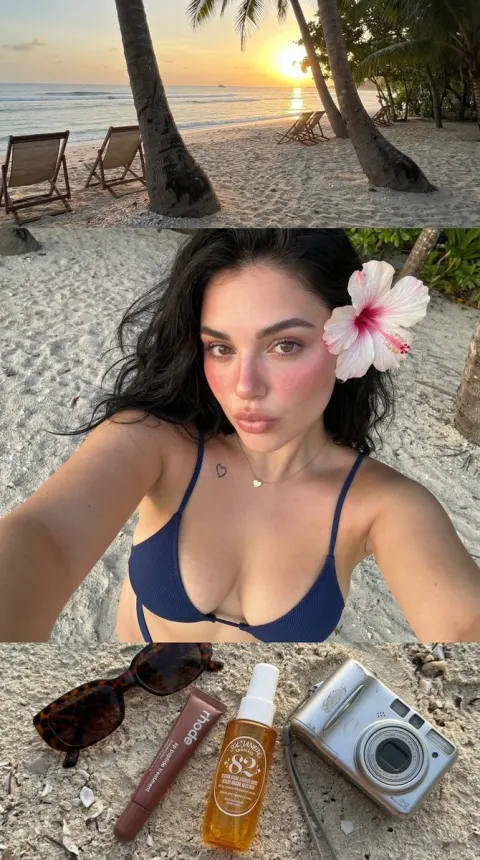 Beach Vacation Selfie
