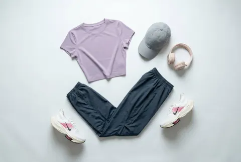 Minimalist Flat Lay Fashion Catalog