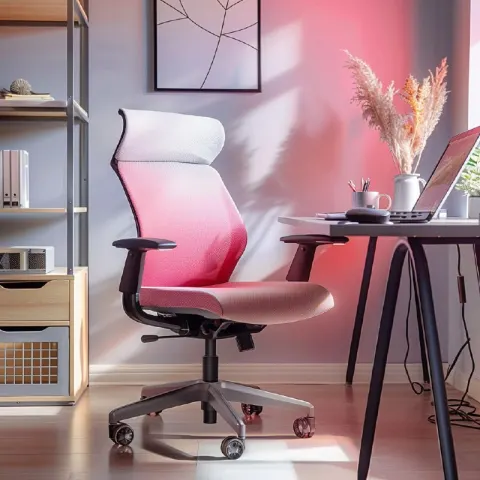 Photograph of a Gradient Office Chair Design