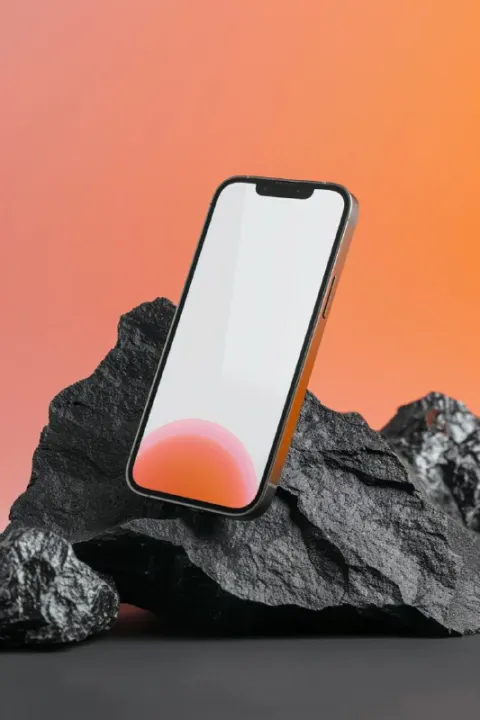 Floating iPhone 14 Pro Max Product Shot