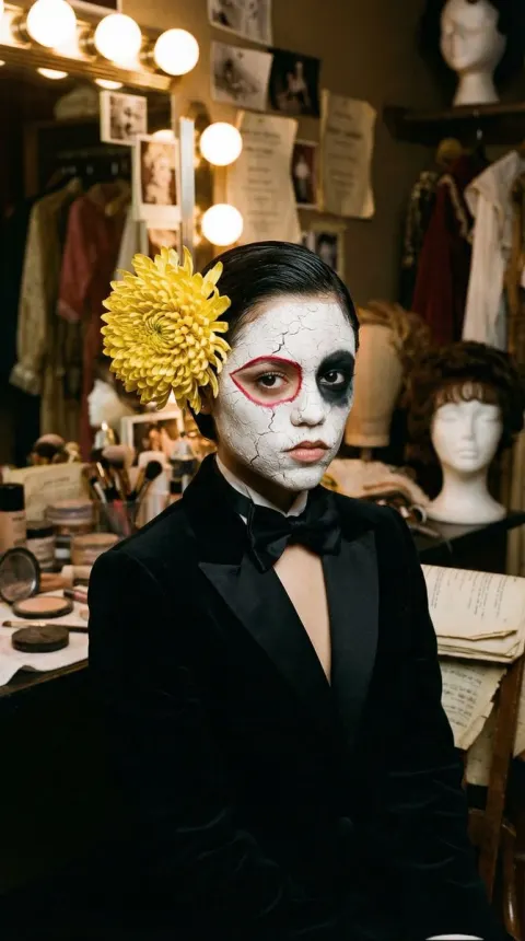 Surrealist Backstage Portrait