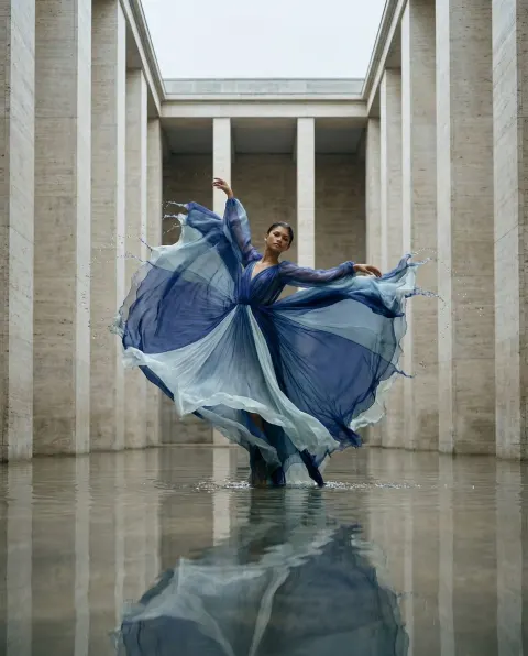 Symmetrical Storm Editorial Fashion