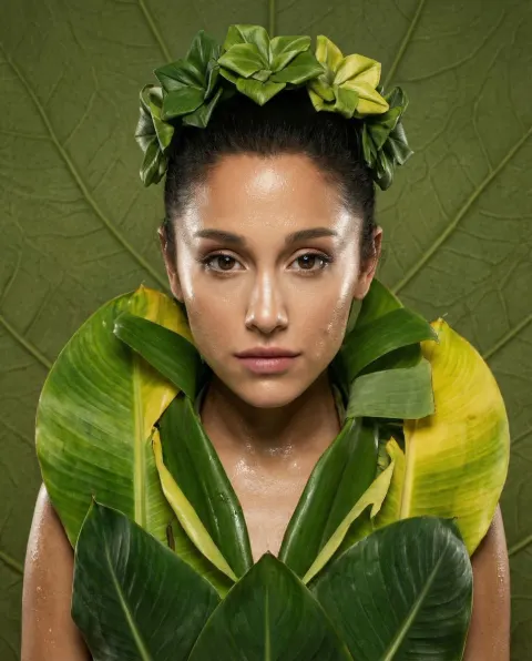 Chlorophyll Avant-Garde Portrait