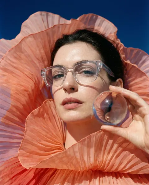 Ethereal Silk High Fashion Portrait