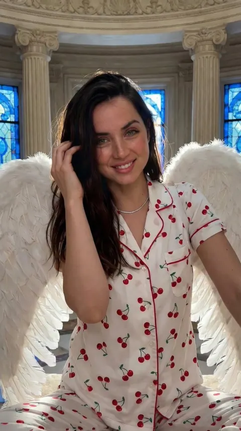 Strawberry Angel Cinematic Low Angle
