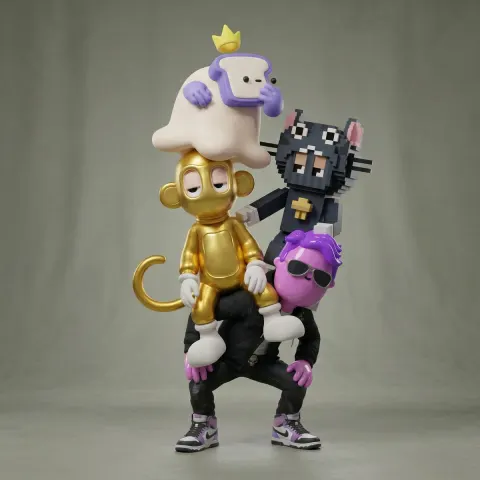 Awkward Family Stack Portrait