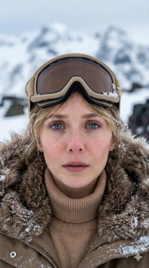 Cinematic Alpine Ski Portrait