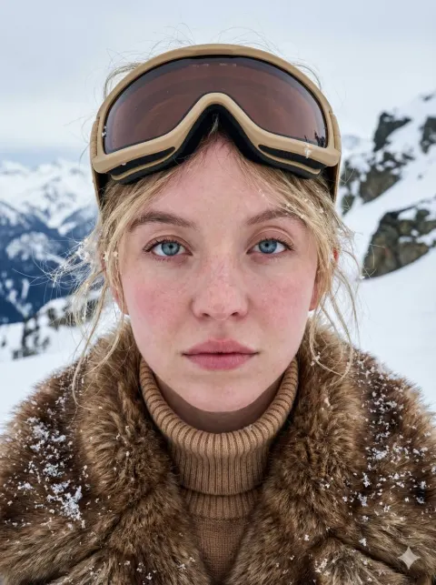 Alpine Skiing Beauty