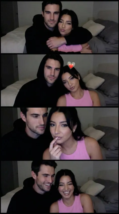 Couple Webcam Photobooth Moments