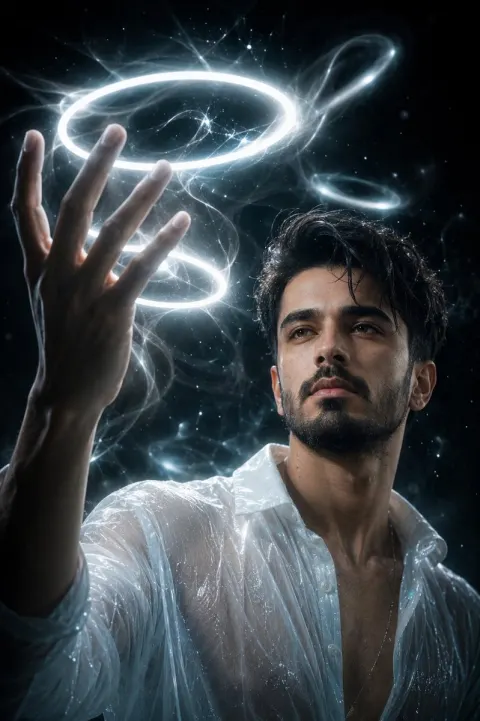 Cosmic Void Fantasy Portrait
