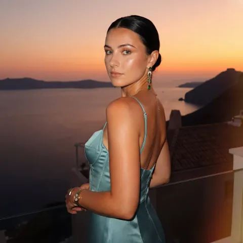 Sunset Balcony Portrait Shoot