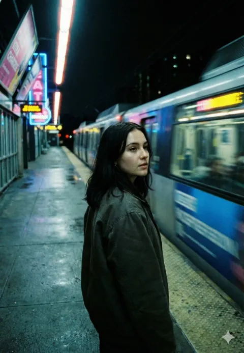 Neon Platform Solitude