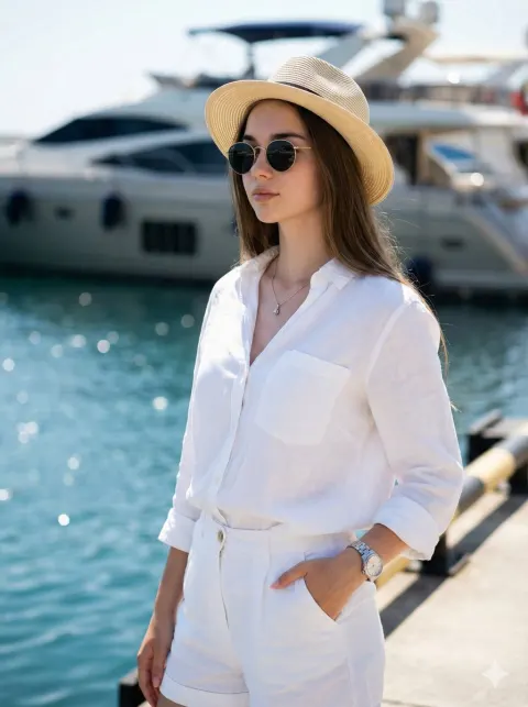 Luxury Marina Fashion Shoot