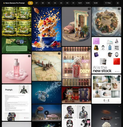 AI Visual Art Creative Collection