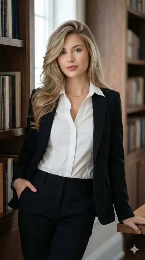 Stylish Corporate Woman Portrait