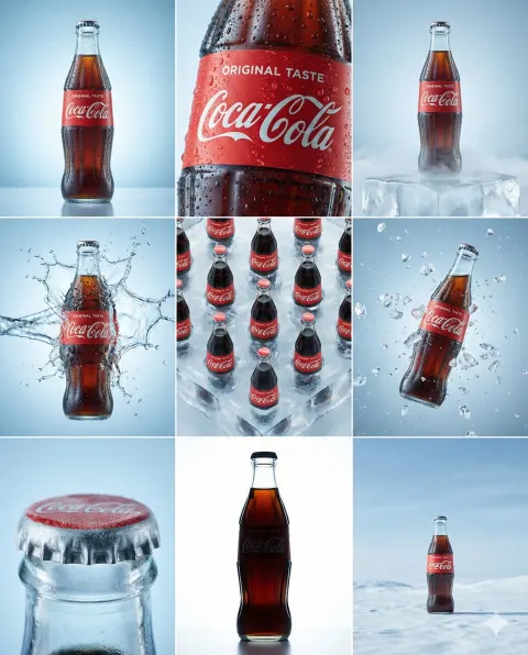 Icy Bottle Visual Storyboard