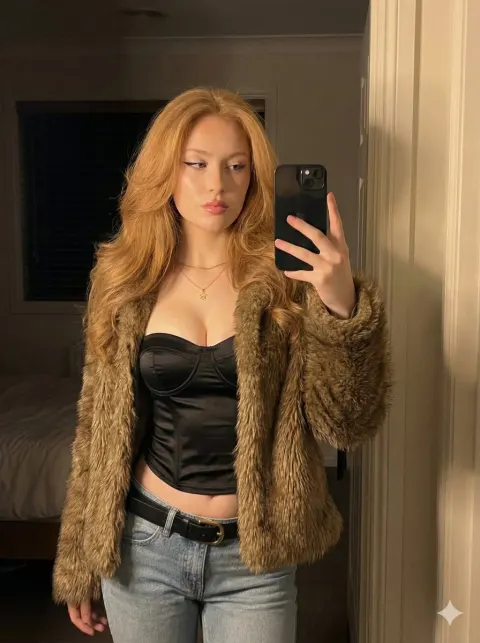 Mirror Selfie Fashion Look