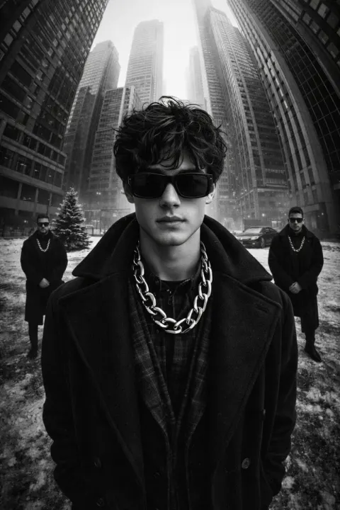 Winter Street Fashion Editorial