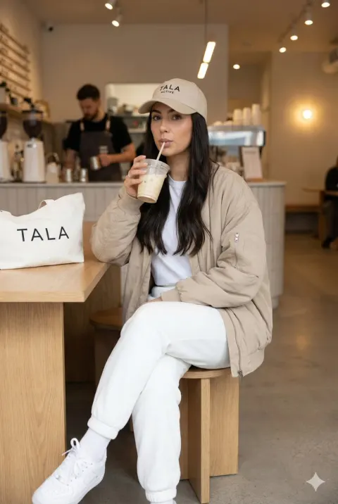 Athleisure Cafe Vibes