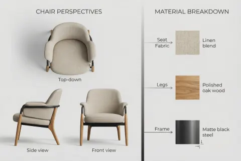 Chair Design Visual Breakdown