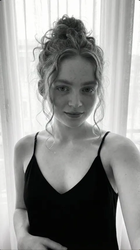Window Light Blonde Portrait