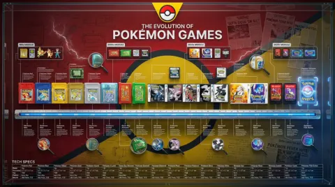 Evolution History 3D Infographic