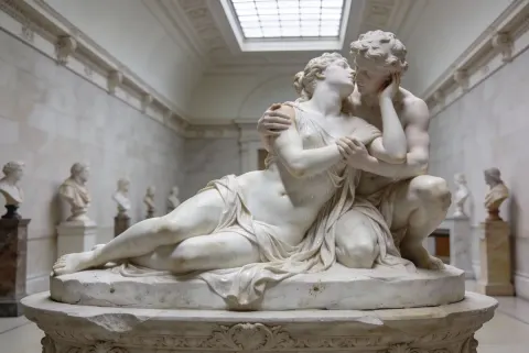 Marble Embrace