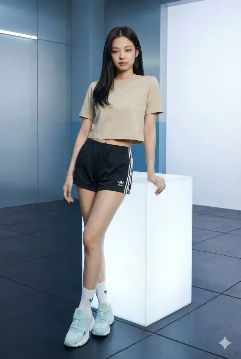 Jennie Sporty Chic Editorial