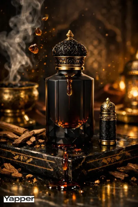Arabian Luxury Perfume Campaign