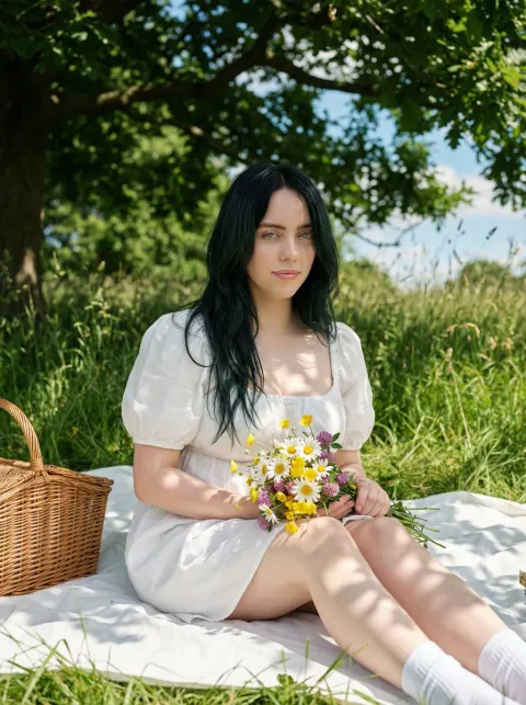 Summer Picnic Girl