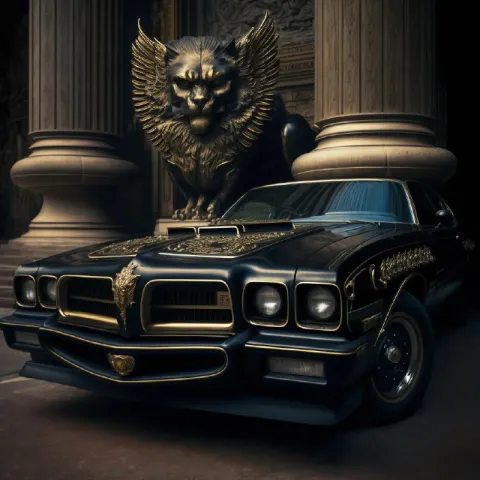 1980s vintage Pontiac Trans stunning muscle car