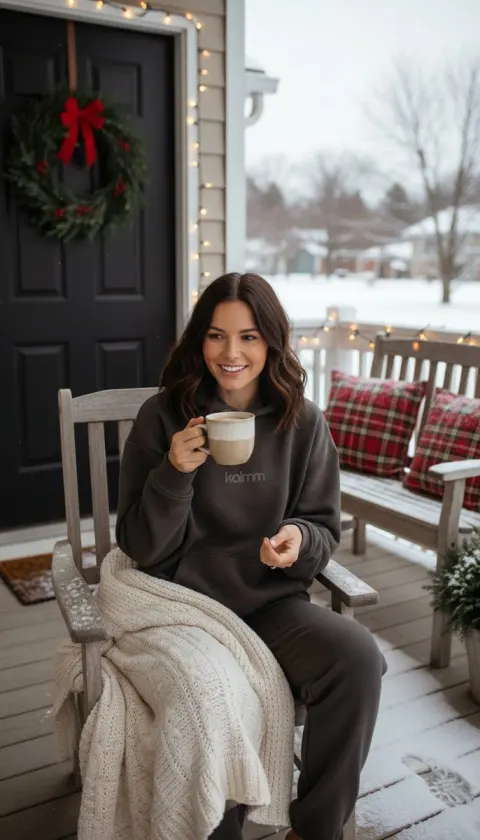 Cozy Winter Porch Hoodie Review